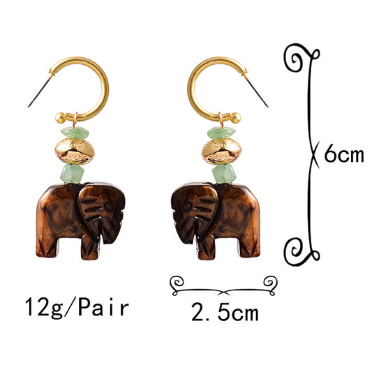 Aretes Elefante Estilo Europeo - Diseño Adorable y Elegante - Image 2