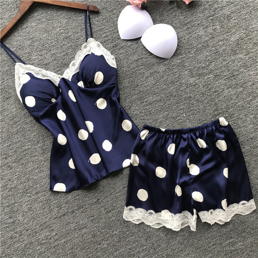 Shorts con Encaje y Lunares para uso en Ecuador - Image 8
