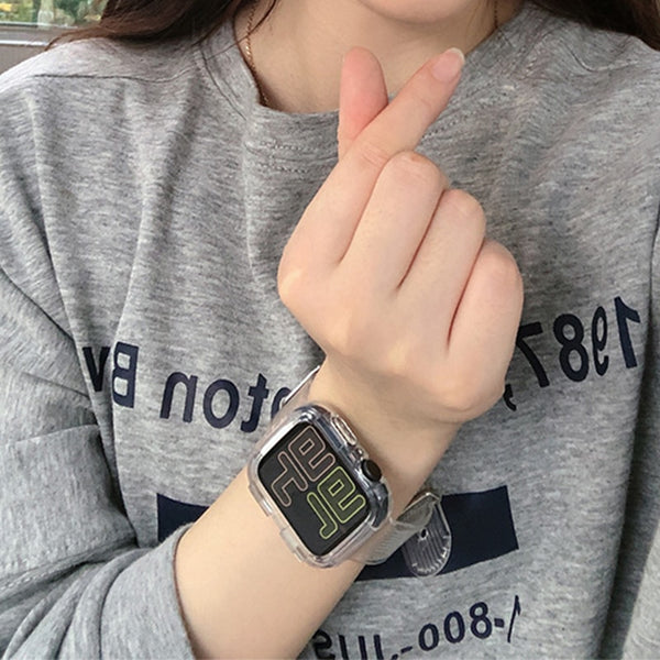 Correa Integrada con Funda Protectora TPU para Reloj Glacier