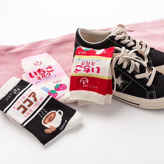 Calcetines Estampados para Mujer con Diseños Kawaii Japoneses - Image 5