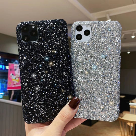 Funda iPhone X con Lentejuelas Brillantes Compatible - Image 2