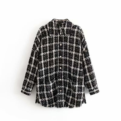 Abrigo Escocés de Tweed