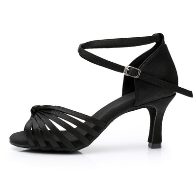 Zapatos de Tacón Alto para Rumba con Suela Flexible