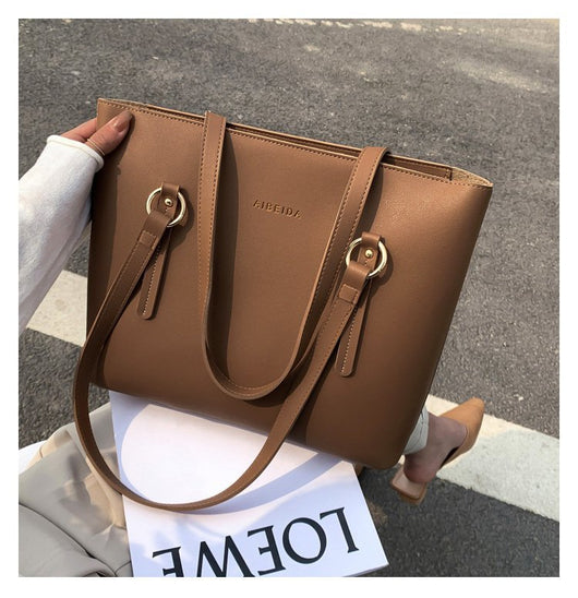 Bolso Tote Minimalista de Gran Capacidad - Diseño Versátil para Cualquier Ocasión - Image 11