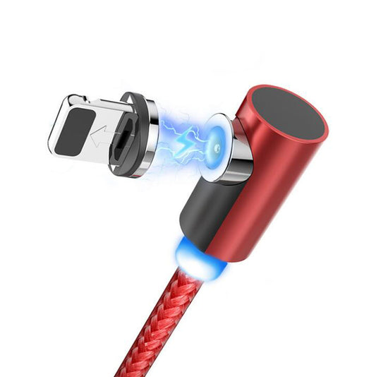 Cable de Carga Magnético Trenzado de Nylon para Celular
