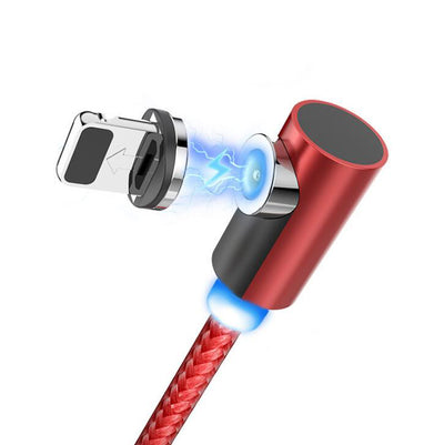 Cable de Carga Magnético Trenzado de Nylon para Celular