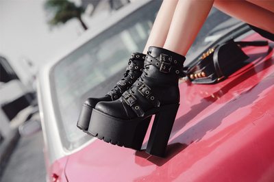 Botas Martin de Tacón Alto para Mujer - Image 7