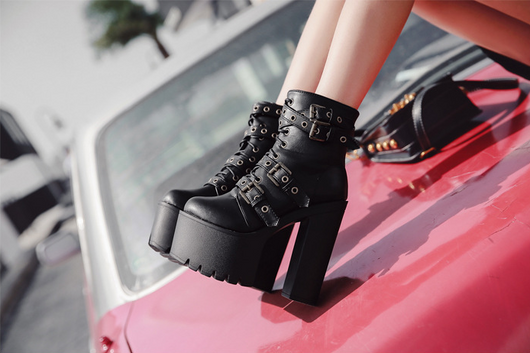 Botas Martin de Tacón Alto para Mujer - Image 7