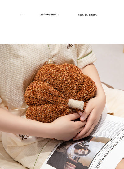 Almohada Decorativa Sofá Pequeña con Diseño de Calabaza para Sala - Image 13