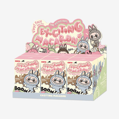 [EN STOCK] POPMART Exciting Macaron Vinyl Face Blind Box Labubu