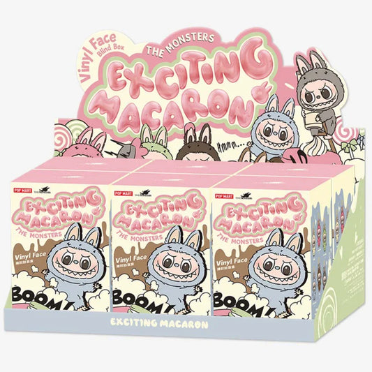[RESTOCK: SEPTEMBER] POPMART THE MONSTERS - Exciting Macaron Vinyl Face Blind Box Labubu - Tekeno