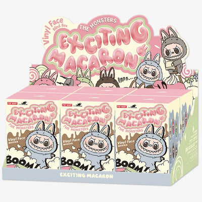 [RESTOCK: SEPTEMBER] POPMART THE MONSTERS - Exciting Macaron Vinyl Face Blind Box Labubu - Tekeno