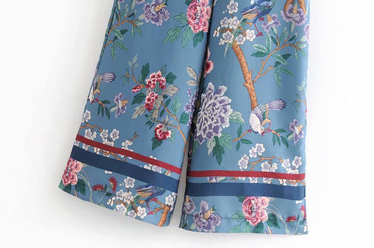 Pantalones de Cintura Alta y Pierna Ancha para Mujer - Image 4