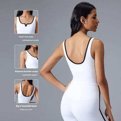 Chaleco Deportivo Moldeador con Espalda Profunda y Acolchado - Image 3