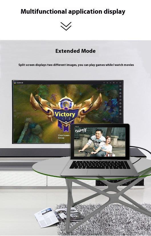 Adaptador VGA a HDMI con Audio y Alimentación - Conexión 1080p Plug and Play - Image 14