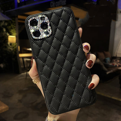 Funda de Cuero para Teléfono con Diseño Entrelazado - Image 9