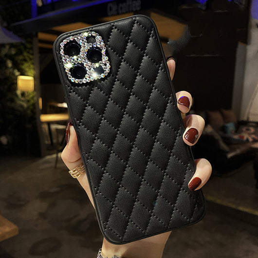 Funda de Cuero para Teléfono con Diseño Entrelazado - Image 9