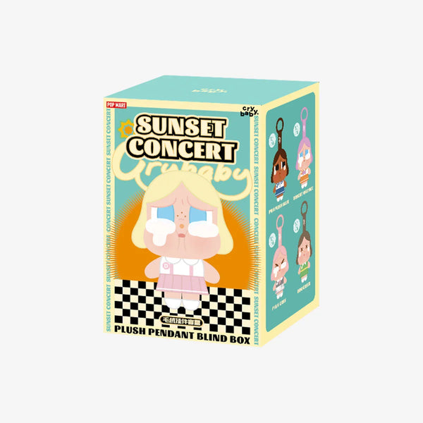 [IN STOCK] POPMART CRYBABY Sunset Concert Series - Plush Pendant Blind Box - Tekeno