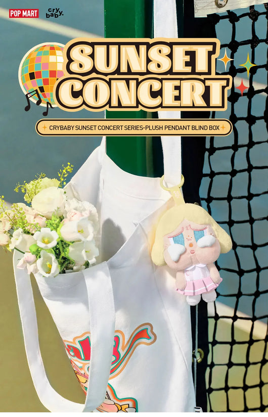 [IN STOCK] POPMART CRYBABY Sunset Concert Series - Plush Pendant Blind Box - Tekeno