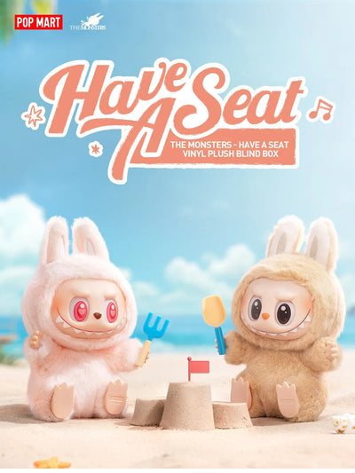 [RESTOCK: AUGUST] POPMART THE MONSTERS - Have a Seat Vinyl Plush Blind Box Labubu - Tekeno