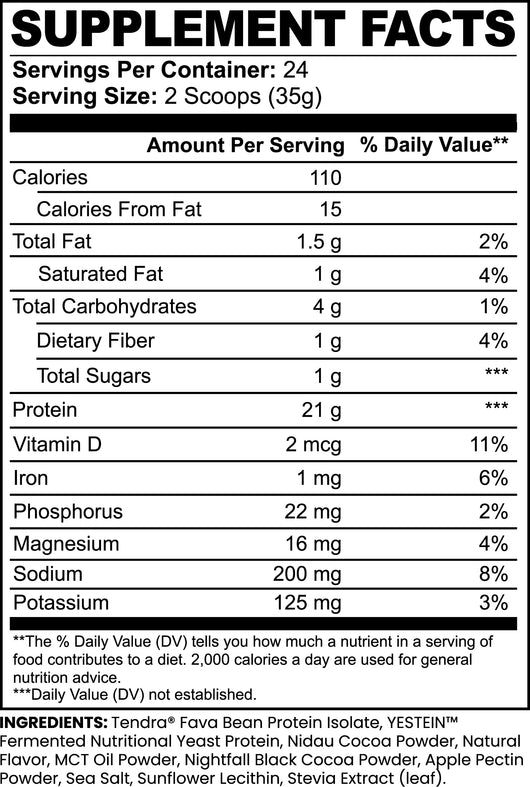 Goiteia Plant Protein (Chocolate) 29.99 oz. (850 g) - Tekeno