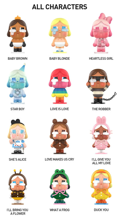 [IN STOCK] POPMART CRYBABY Crying Again Series Figures Blind Box - Tekeno