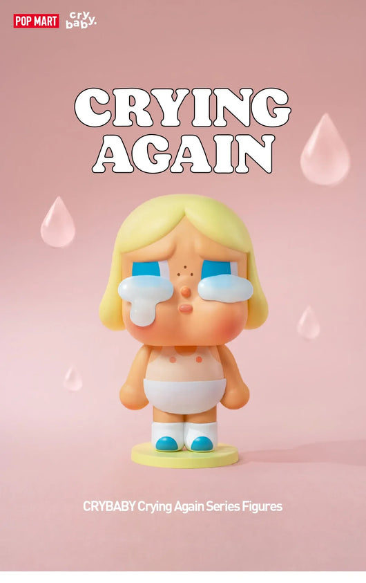 [IN STOCK] POPMART CRYBABY Crying Again Series Figures Blind Box - Tekeno