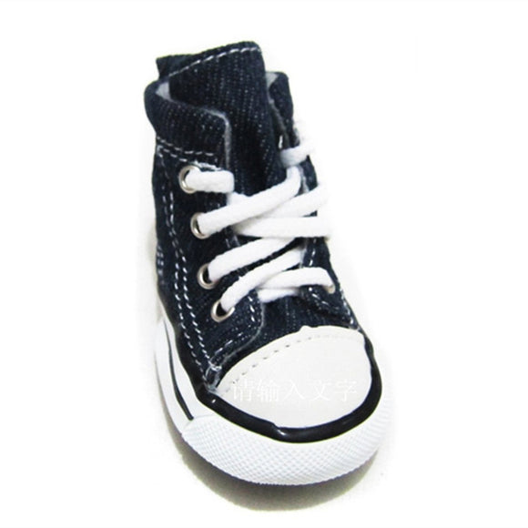 Zapatos Vaqueros de Lona para Perros - Cómodos, Transpirables y Antideslizantes