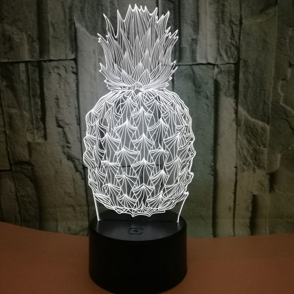 Lámpara Nocturna LED Piña Tropical