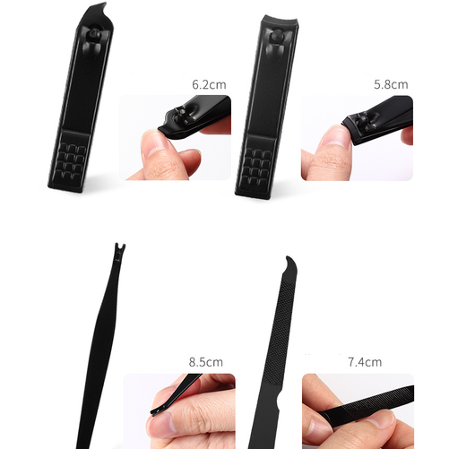 Set de 8 Herramientas de Manicura Profesional con Cortaúñas - Image 6