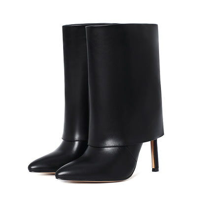 Botas de Cuero Genuino con Diseño Minimalista para Mujer - Image 15