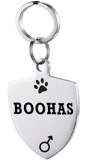 Placa de Identificación para Perro en Acero Inoxidable Personalizada - Image 27