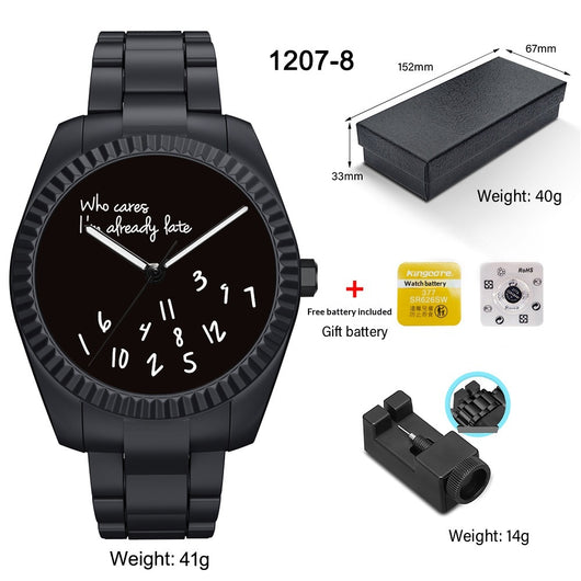 Reloj de Hombre Elegante con Esfera Grande - Diseño Ejecutivo Profesional - Image 9