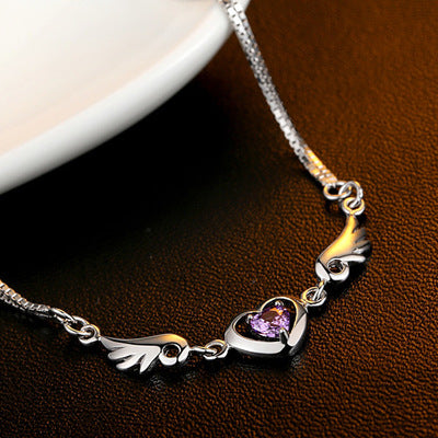 Pulsera de Ángel de la Guarda en Plata 925