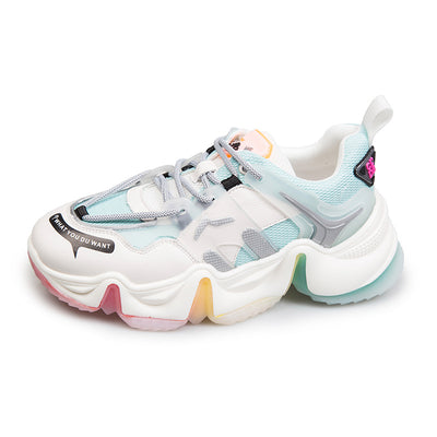 Zapatos Deportivos Mujer con Suela Arcoíris - Image 13