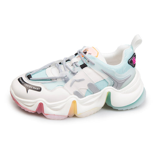 Zapatos Deportivos Mujer con Suela Arcoíris - Image 13