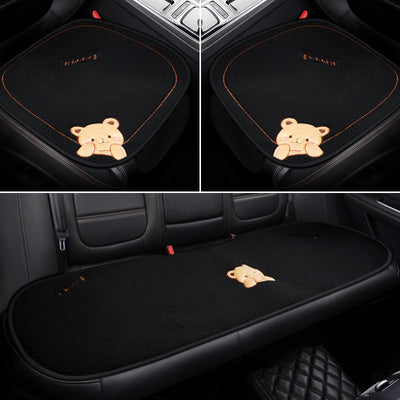 Juego de Cojines para Auto Invierno - Conjunto de 3 Piezas Peluche - Image 9