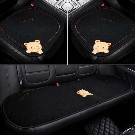 Juego de Cojines para Auto Invierno - Conjunto de 3 Piezas Peluche - Image 9