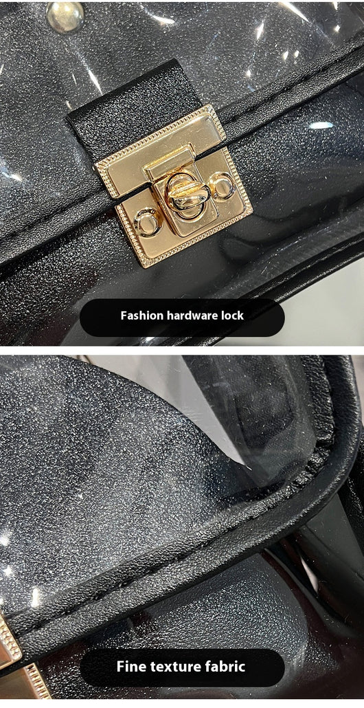 Bolsa Mensajera Transparente de Verano para el Hombro - Image 13
