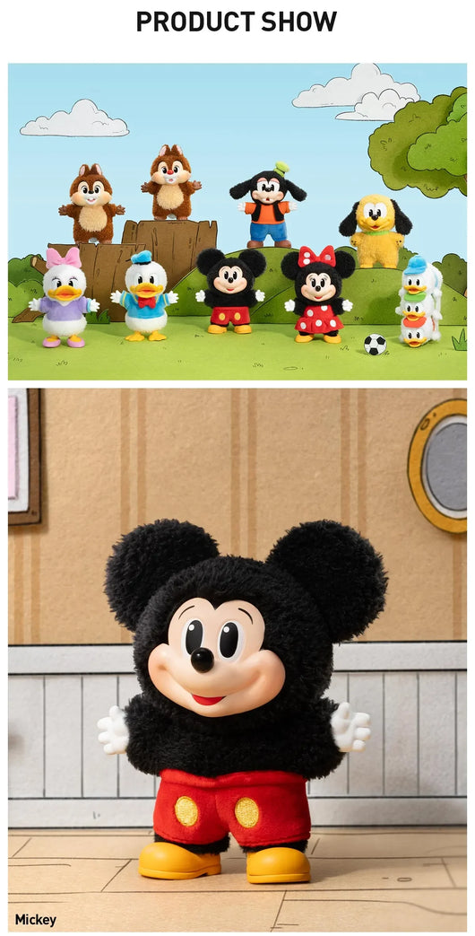 [RESTOCK: AUGUST] POPMART Mickey Family Cute Together Keychain Series Figures - Tekeno