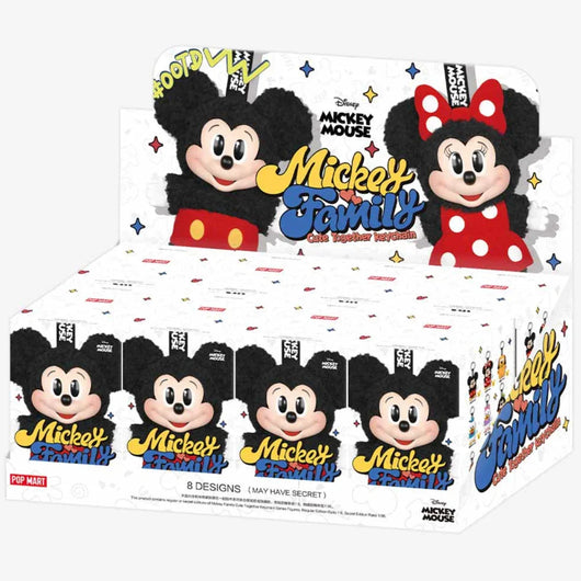 [RESTOCK: AUGUST] POPMART Mickey Family Cute Together Keychain Series Figures - Tekeno