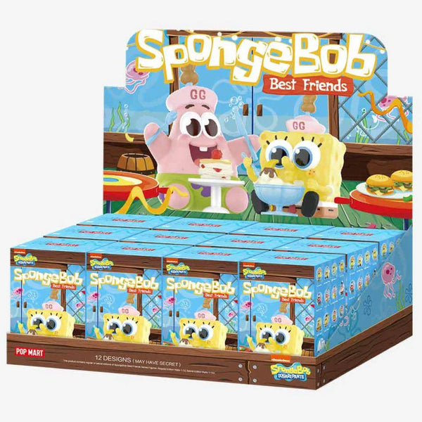 [In Stock] POPMART SpongeBob Best Friends Series Figures Blind Box - Tekeno