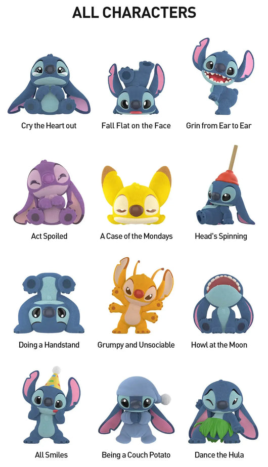 [IN STOCK] POPMART Disney Stitch Little Emotions Series Figures - Tekeno