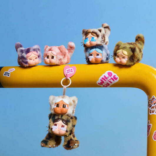 [IN STOCK] POPMART CRYBABY Wild but Cutie Series - Vinyl Plush Pendant Blind Box - Tekeno