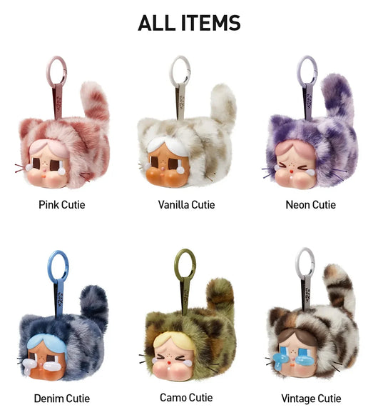 [IN STOCK] POPMART CRYBABY Wild but Cutie Series - Vinyl Plush Pendant Blind Box - Tekeno