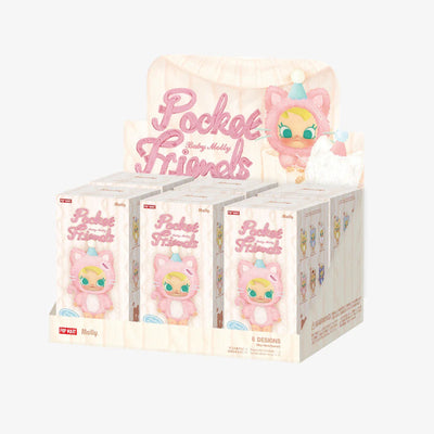 [IN STOCK] POPMART BABY MOLLY Pocket Friends Series Vinyl Plush Pendant Blind Box - Tekeno