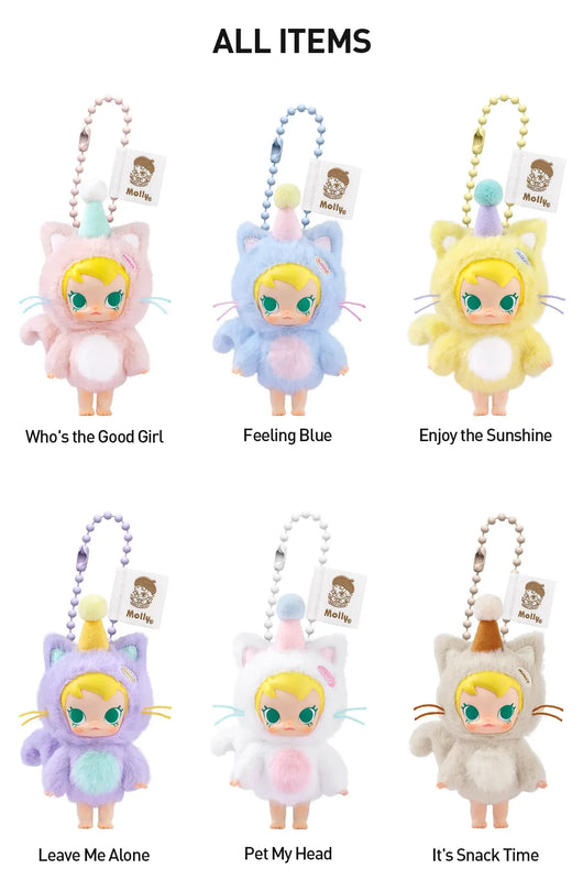 [RESTOCK: AUGUST] POPMART BABY MOLLY Pocket Friends Series Vinyl Plush Pendant Blind Box - Tekeno