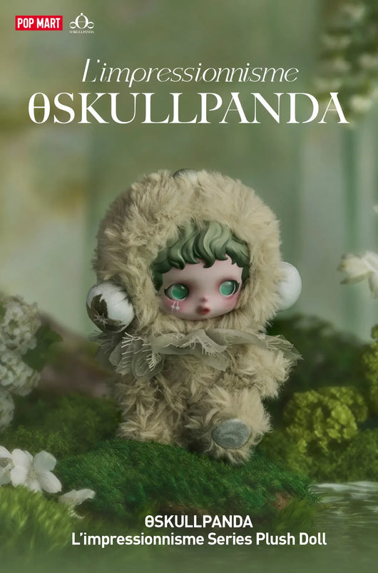 [IN STOCK] POPMART θSKULLPANDA L'impressionnisme Series Plush Doll - Tekeno