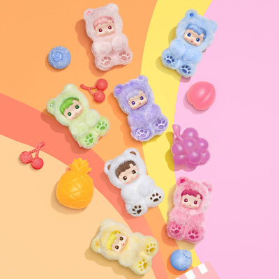 [In Stock] POPMART HACIPUPU Gummy Bear Series-Vinyl Plush Pendant Blind Box (SEALED)
