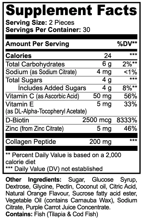 Goiteia Collagen Gummies (Adult) 60 gummies - Tekeno